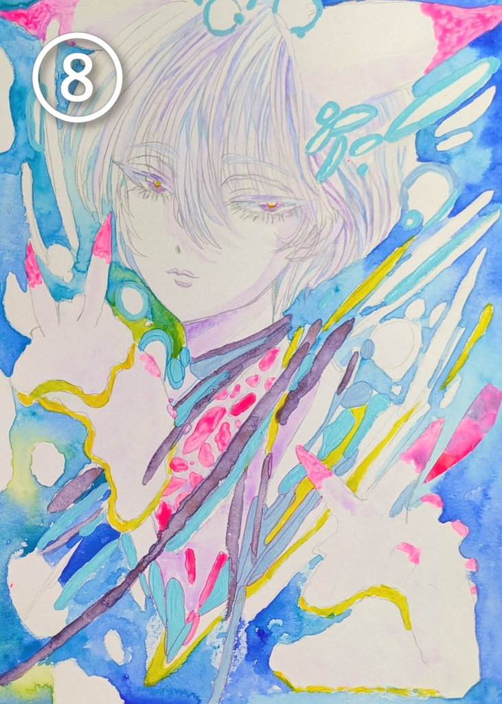 創作男子イラスト ①〜⑪