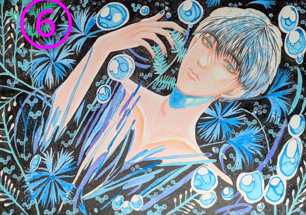 創作男子イラスト ①〜⑪