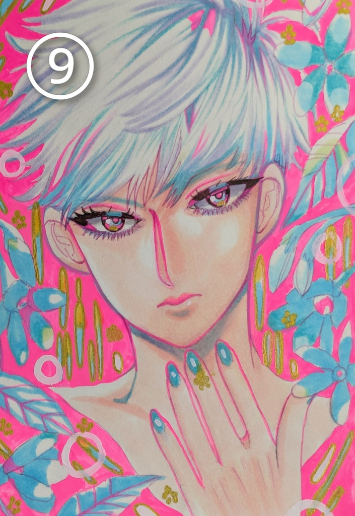 創作男子イラスト ①〜⑪