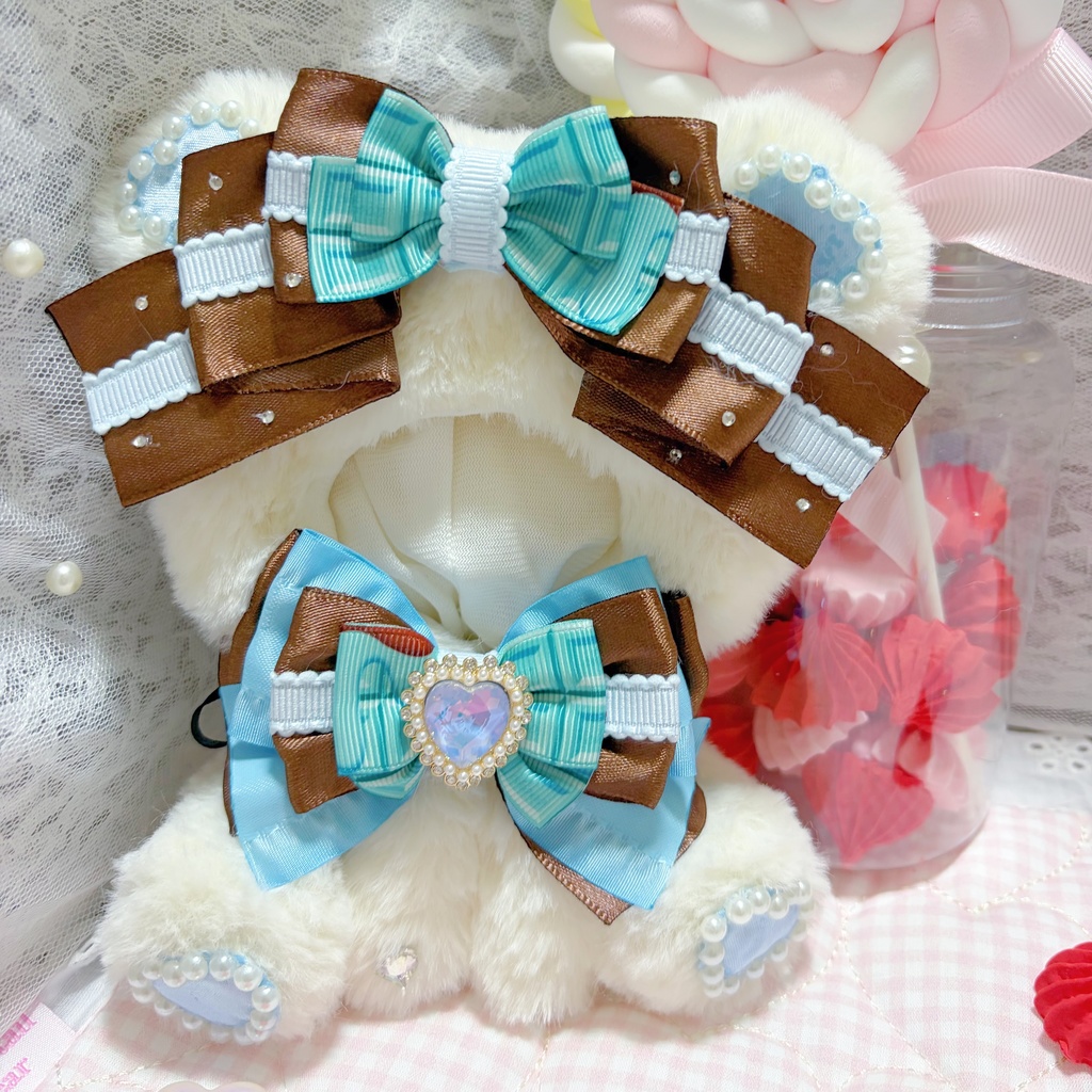 おすわりくまちゃんぬいぐるみ服