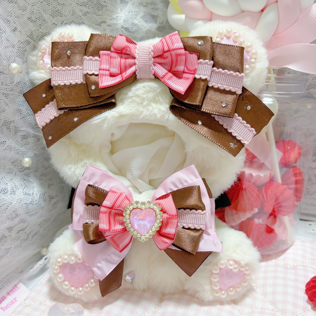 おすわりくまちゃんぬいぐるみ服