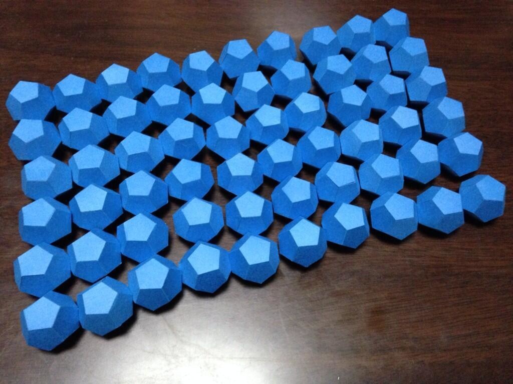 正120胞体展開模型組み立てキット