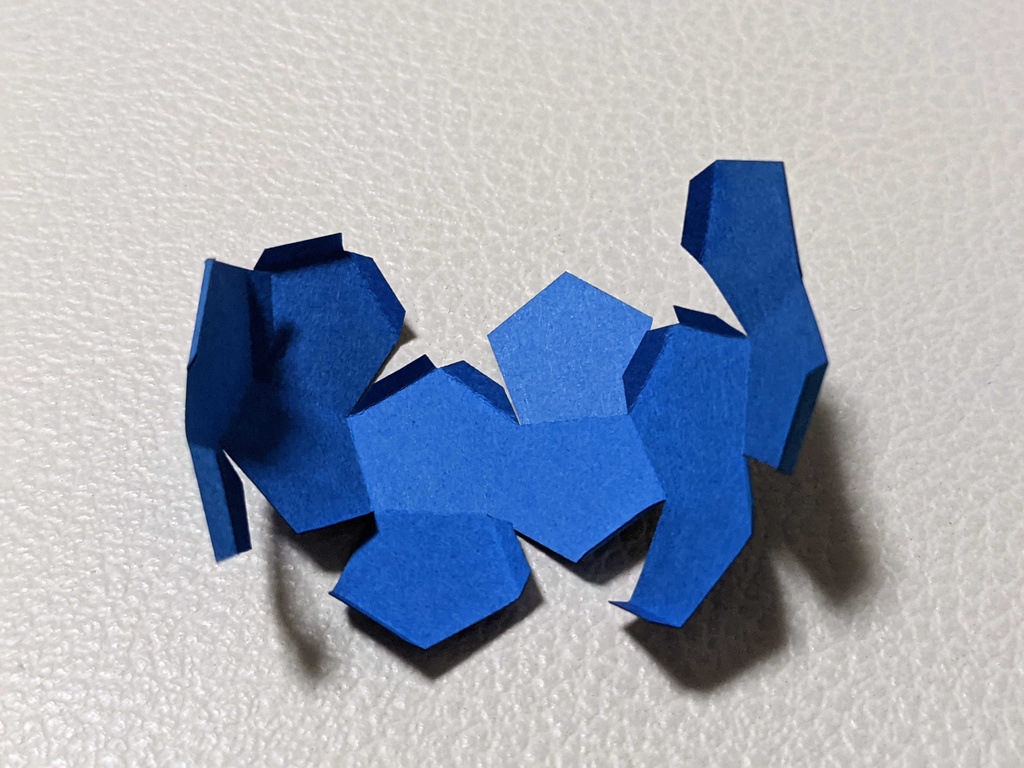 正120胞体展開模型組み立てキット