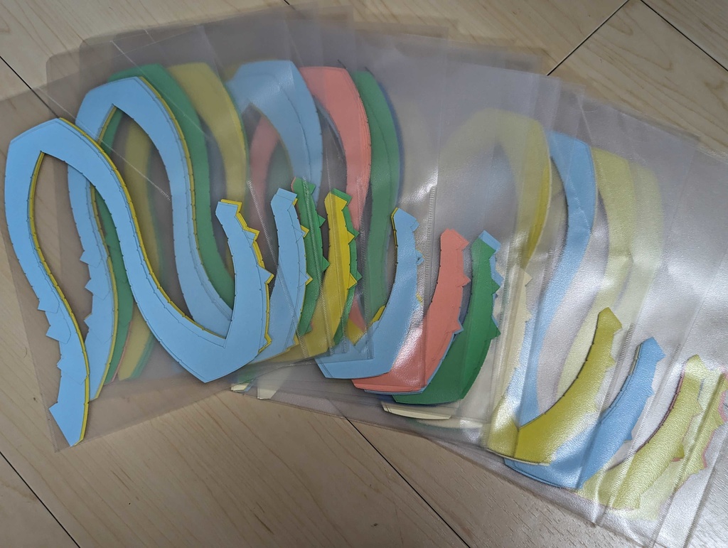 懸垂面↔螺旋面 変形模型製作キット