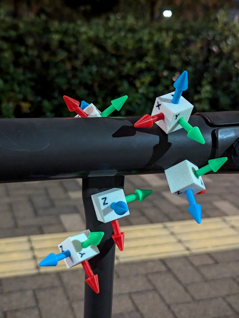 どこでも正規直交基底マグネット (2個入)