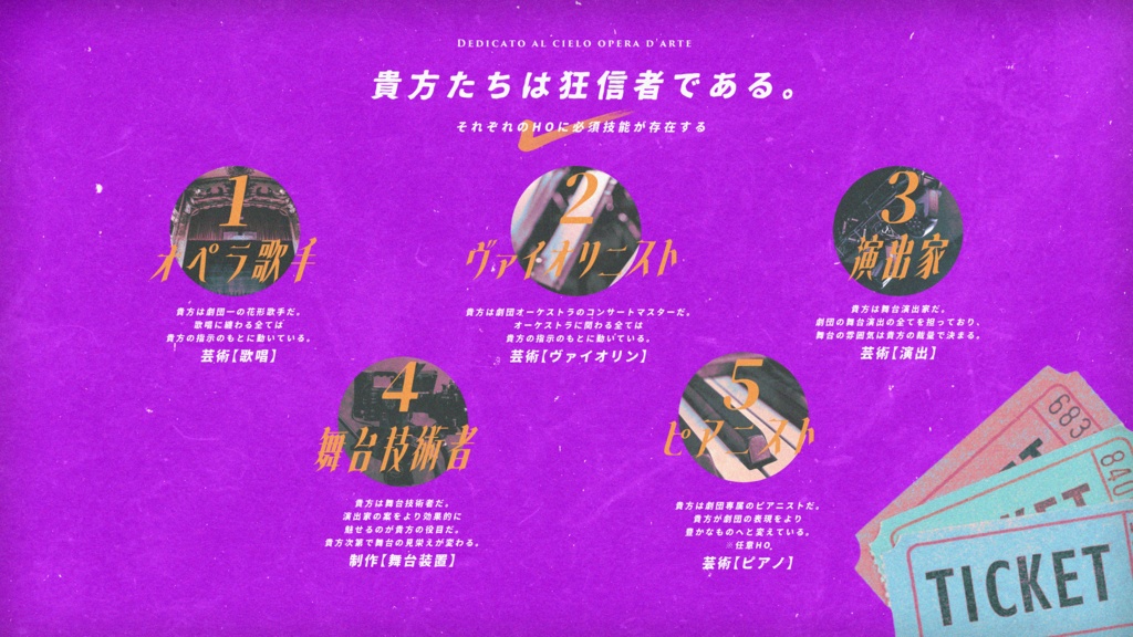 CoC6th【空に捧ぐ Opera d'arte】