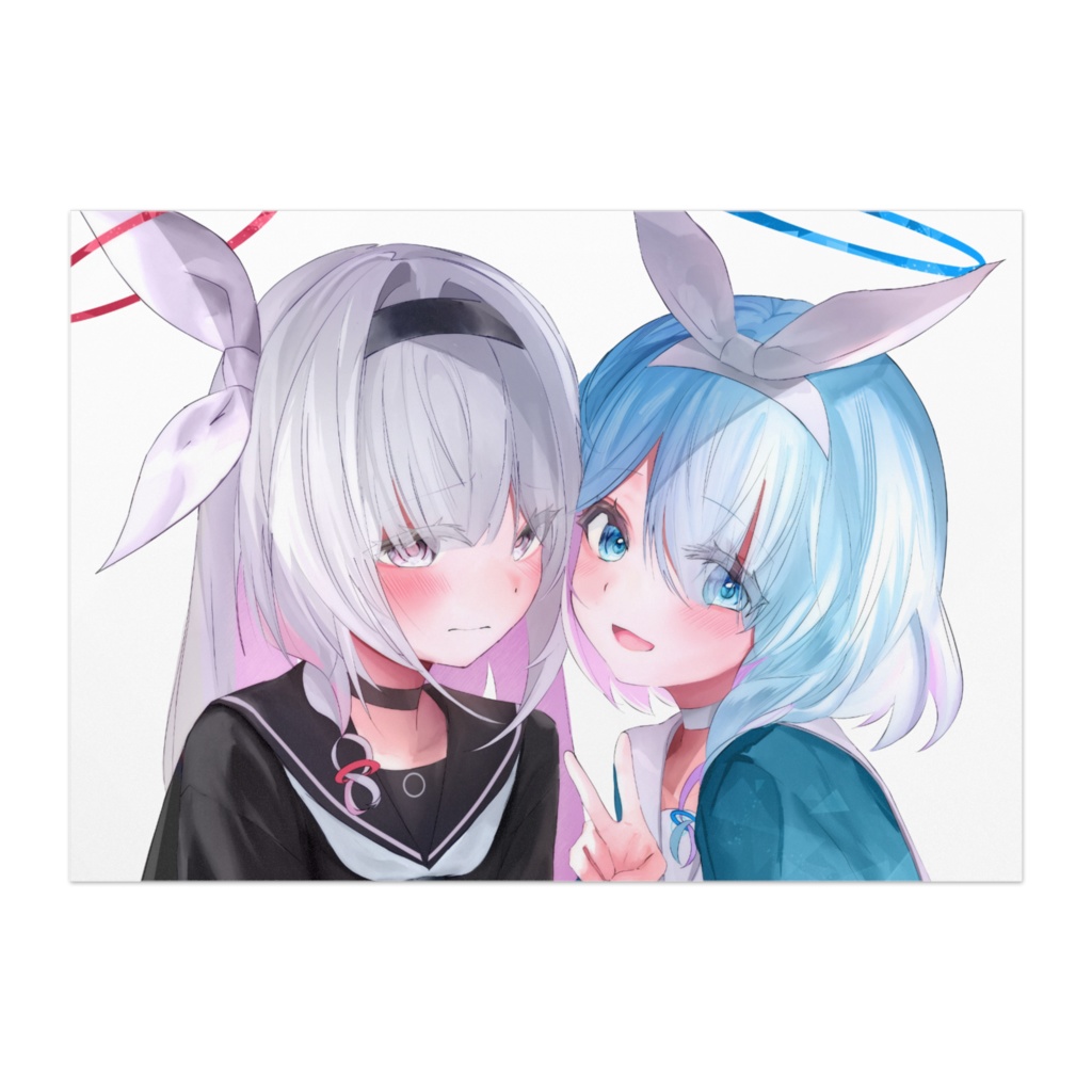 《A2ポスター》プラナ＆アロナ ツーショットアート 