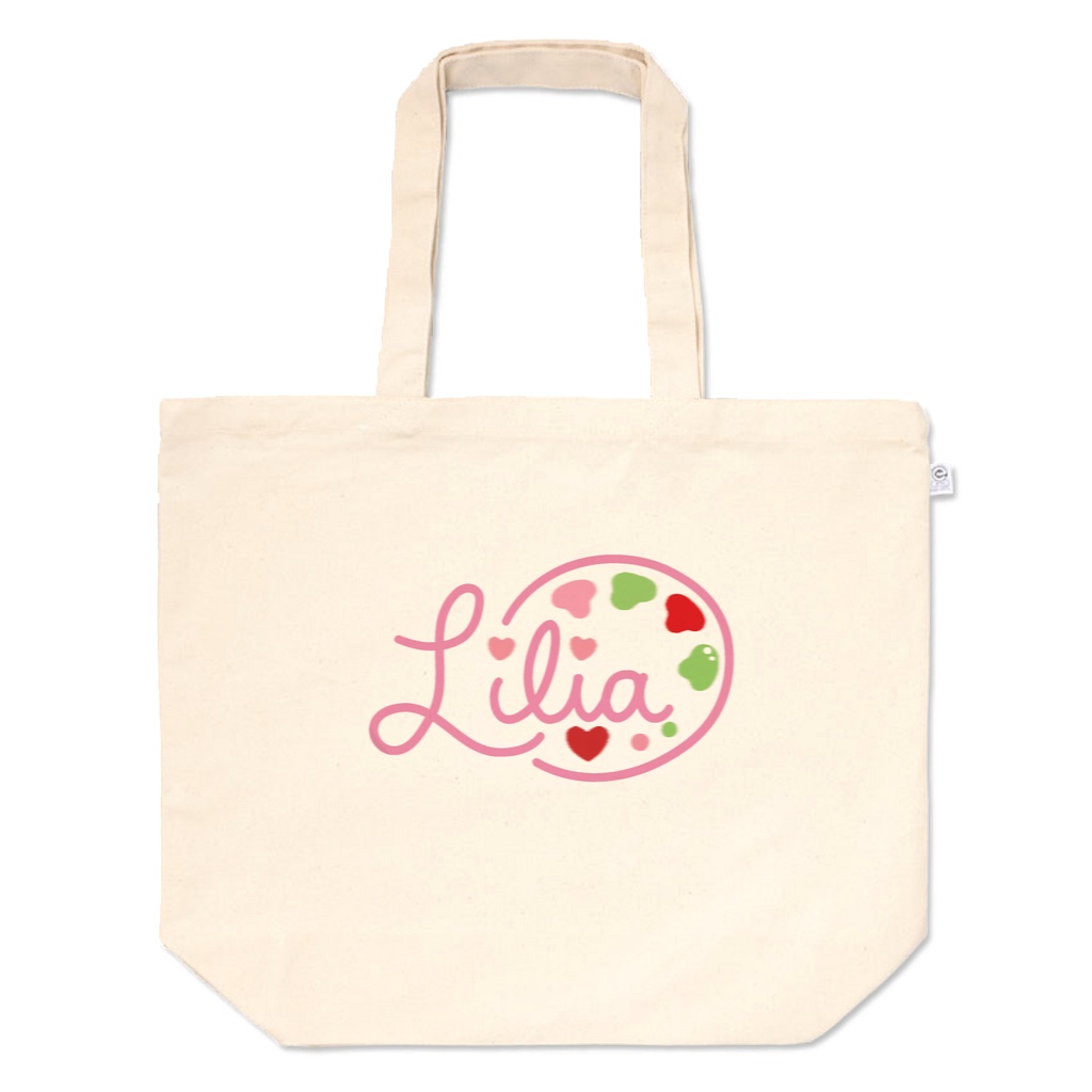 名前ロゴトートバッグ(Lilia)