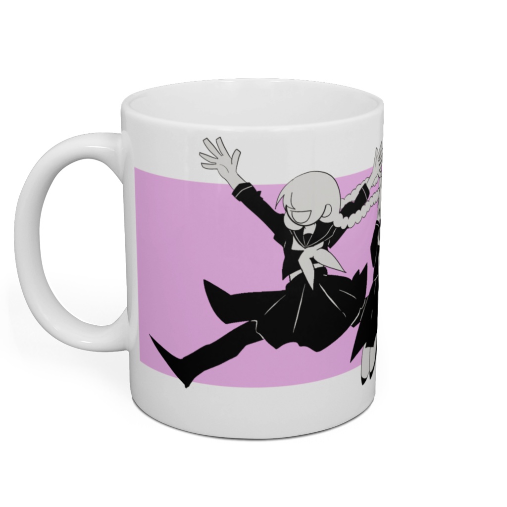 はっちゃけ女子のマグカップ -PINK-