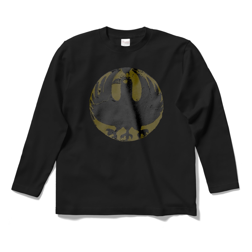 八咫烏ロングスリーブTシャツ／front print