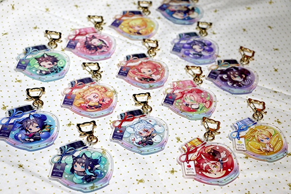 【部分値下げ】鬼滅の刃 丸瓶の中のネコシリーズ同人アクキー(台湾版)