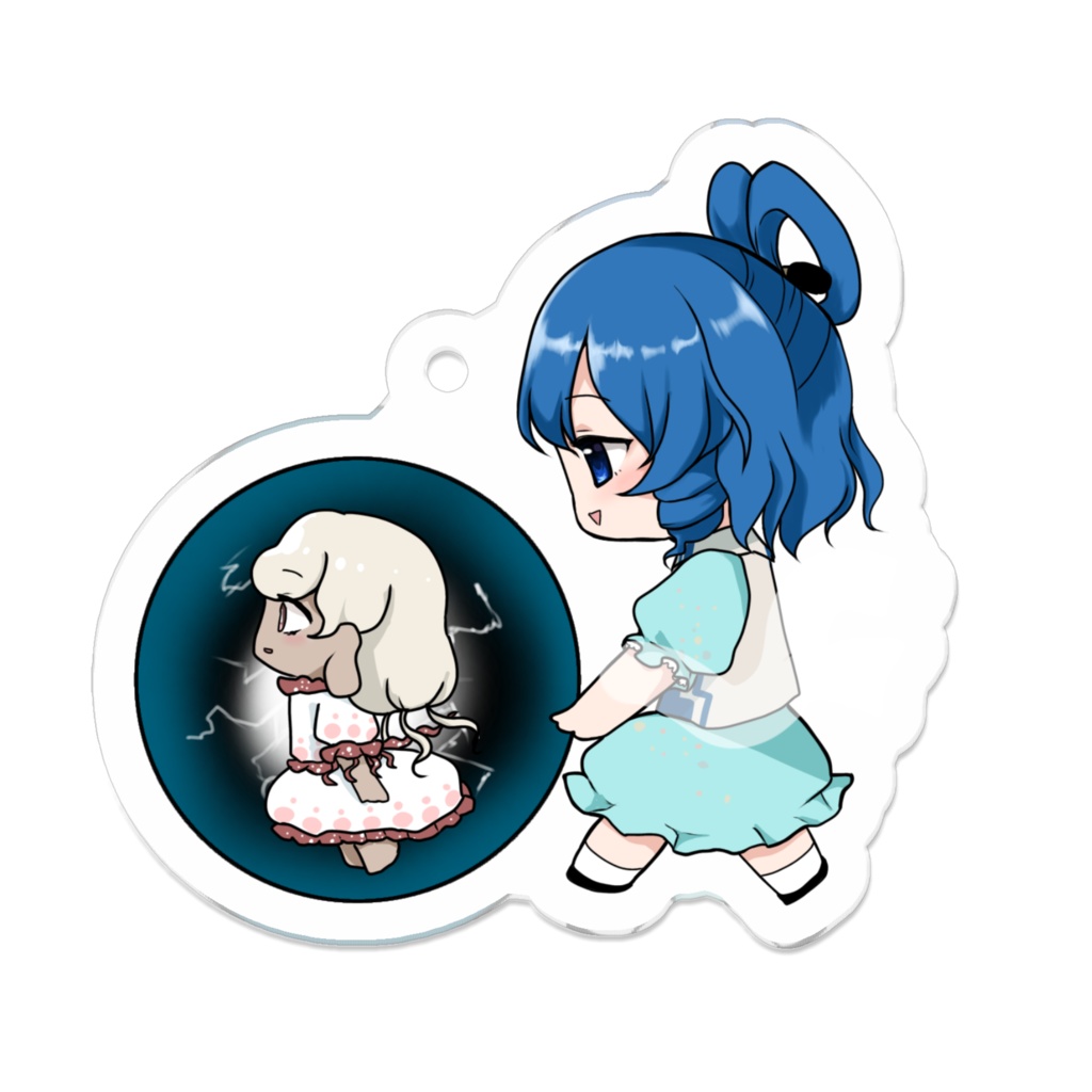青娥×瓔花アクキー