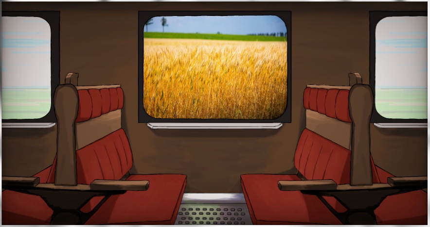 【TRPG】ココフォリアで使える汽車のフレーム素材【改変可】