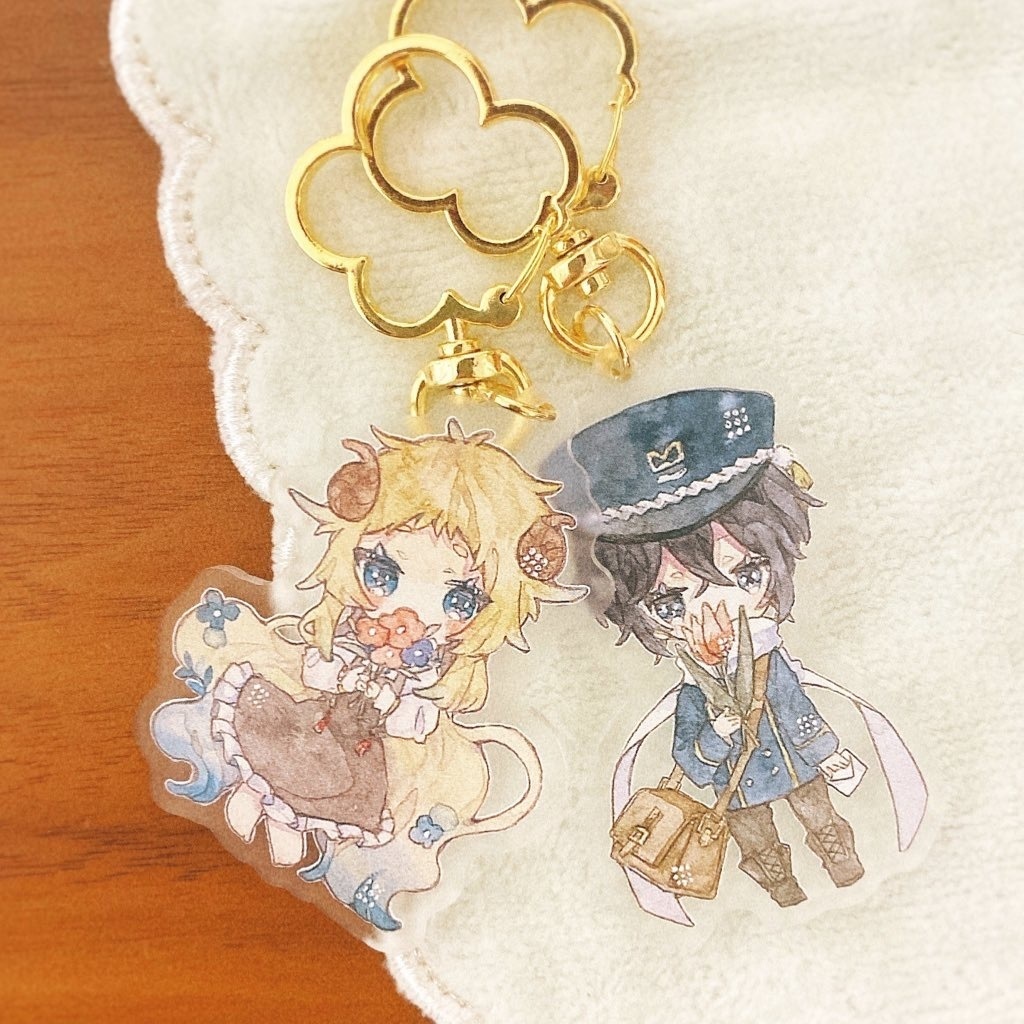 【創作】アクリルキーホルダー