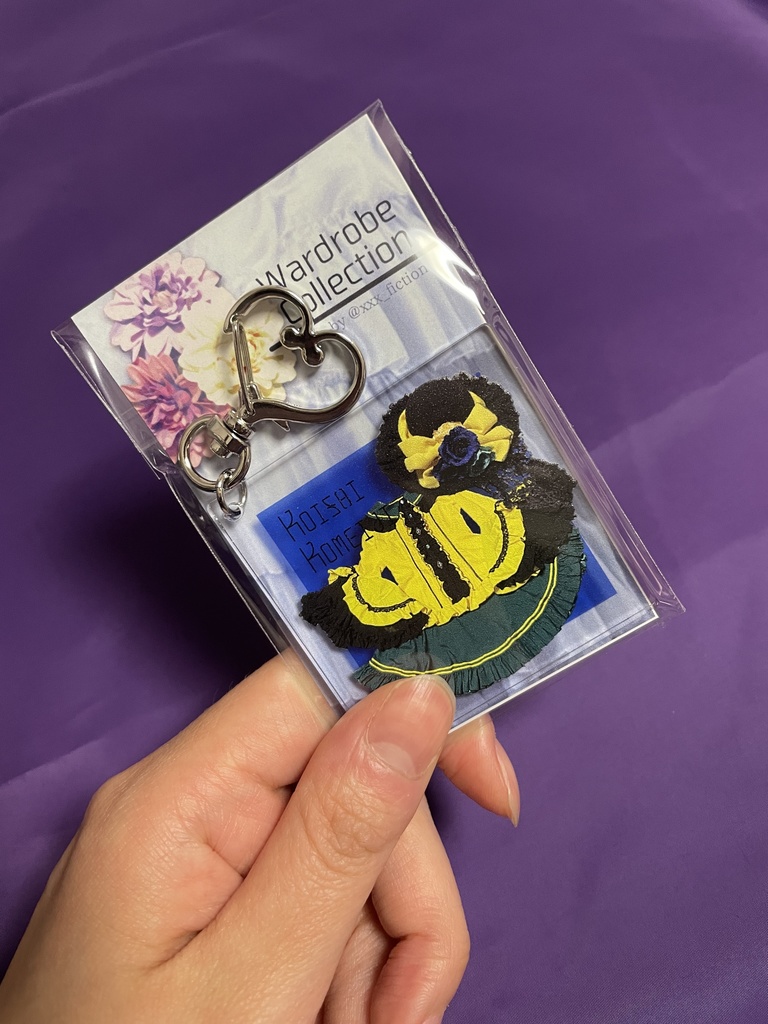 衣装アクリルキーホルダー