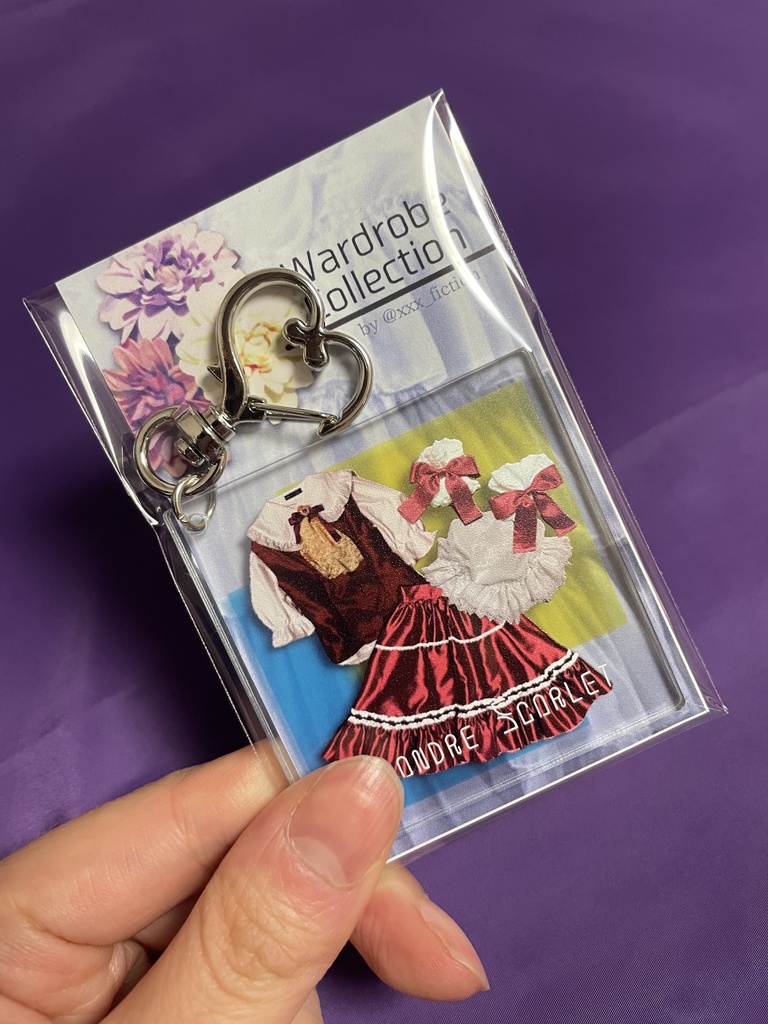 衣装アクリルキーホルダー