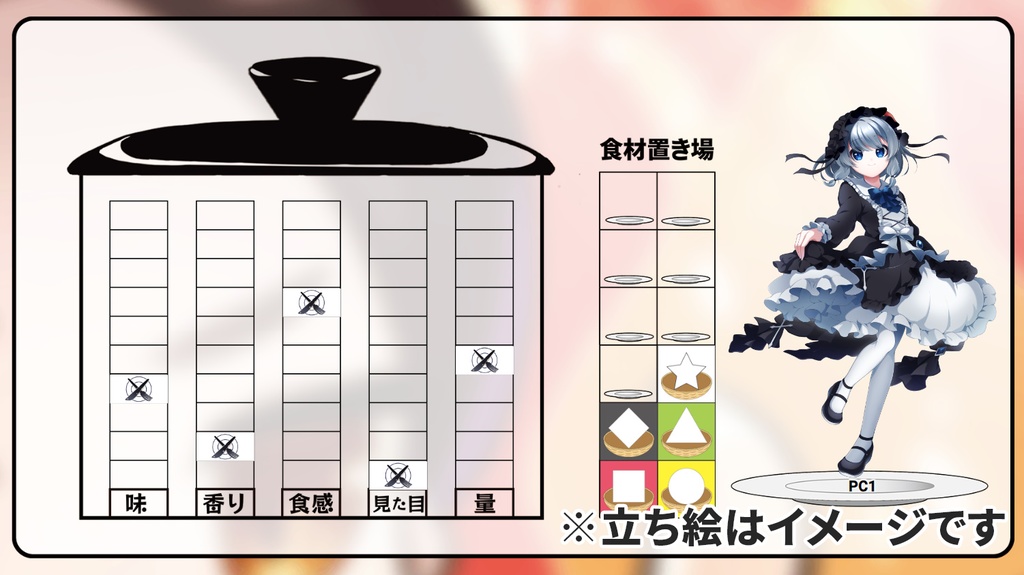 【改訂版】お料理バトルTRPG「ヘイオマチ!」