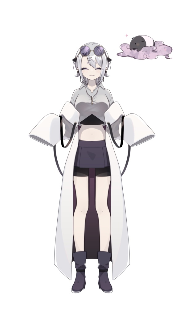 青柳すいのアクリルスタンド　通常Ver100×100