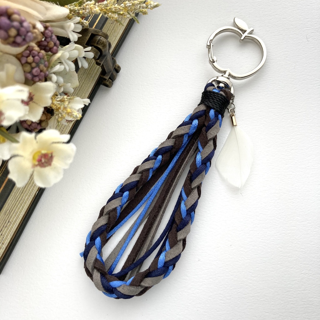 魔トカゲ ビル&夢を盗む行者(りんごアレンジver) イメージキーホルダー