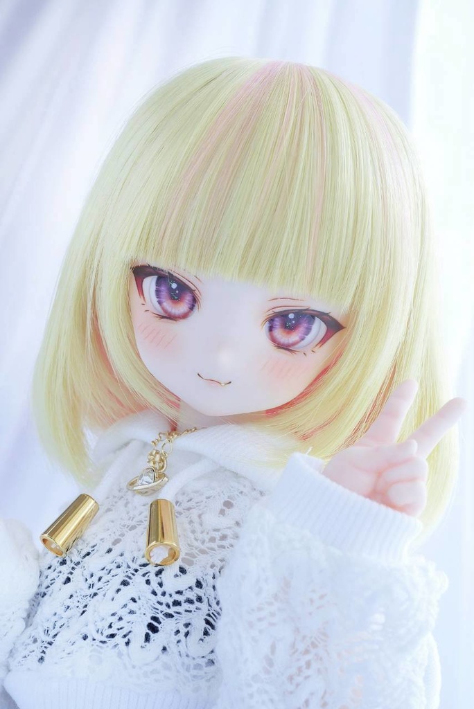 🎪❤️9㌅カラフルボブ【ピンクレモネード】