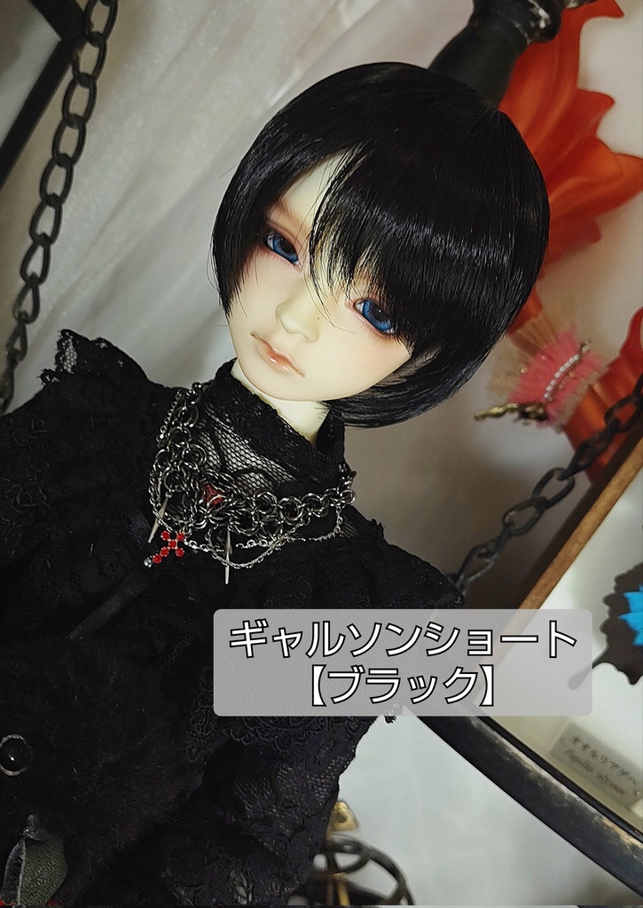 ❤️9㌅ギャルソンショート【ブラック】
