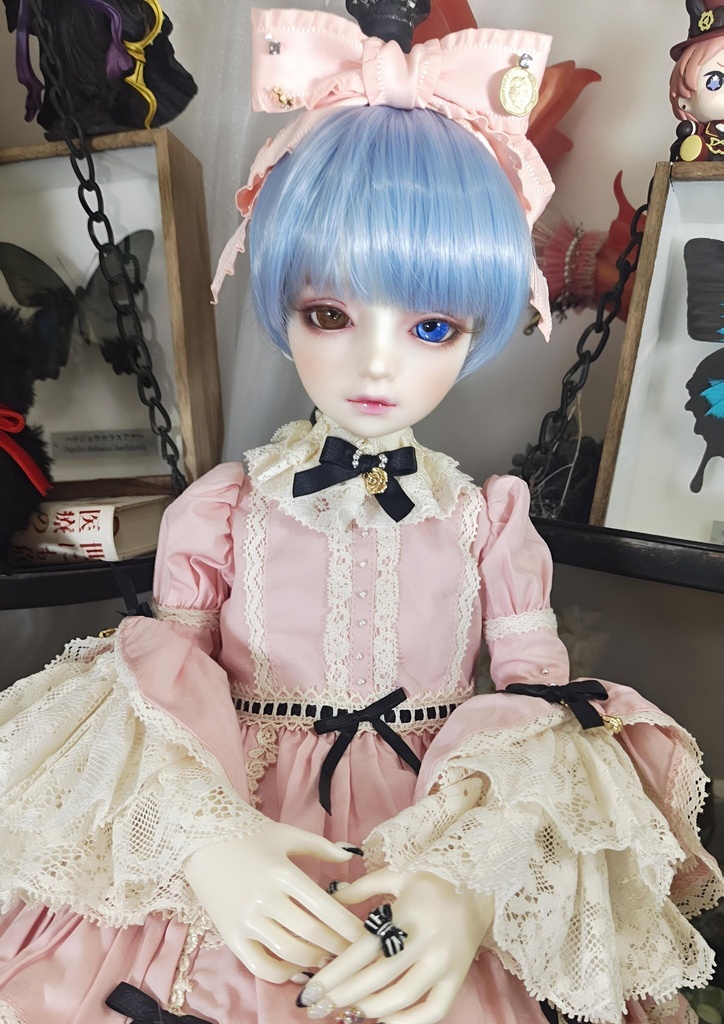 ❤️9㌅マッシュショート【ドラジェブルー】
