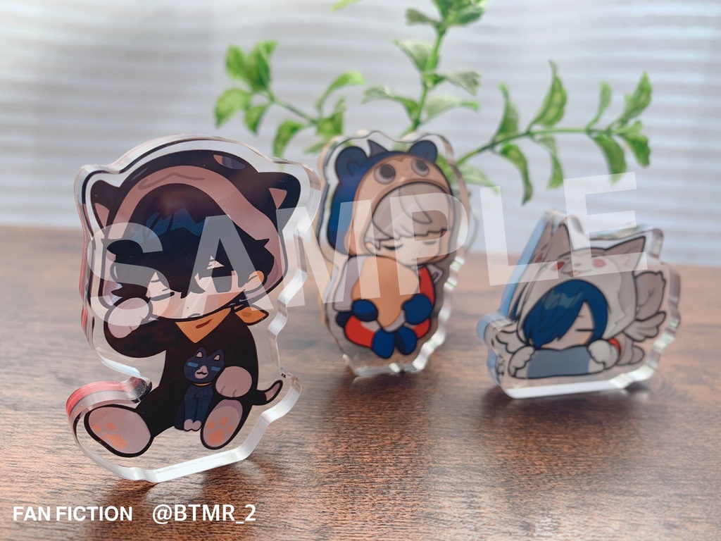 【おねむわいるどアクリルブロック】P5主人公