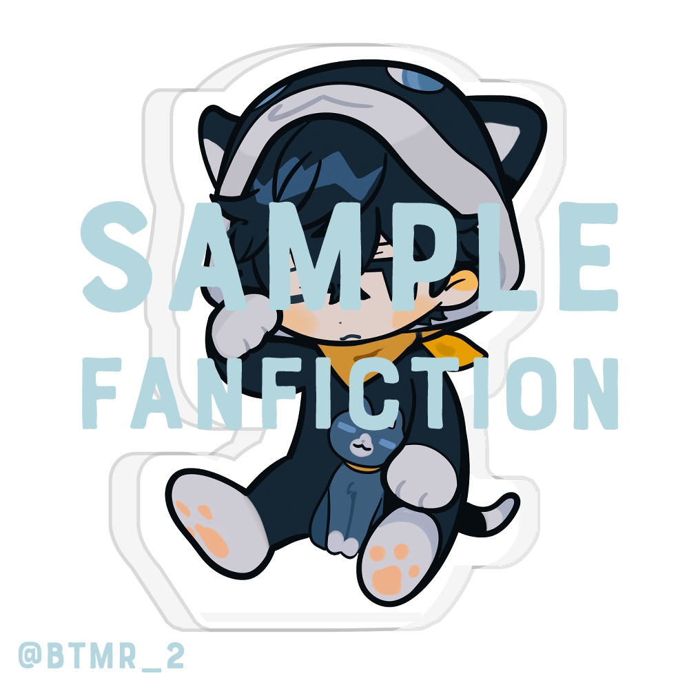 【おねむわいるどアクリルブロック】P5主人公