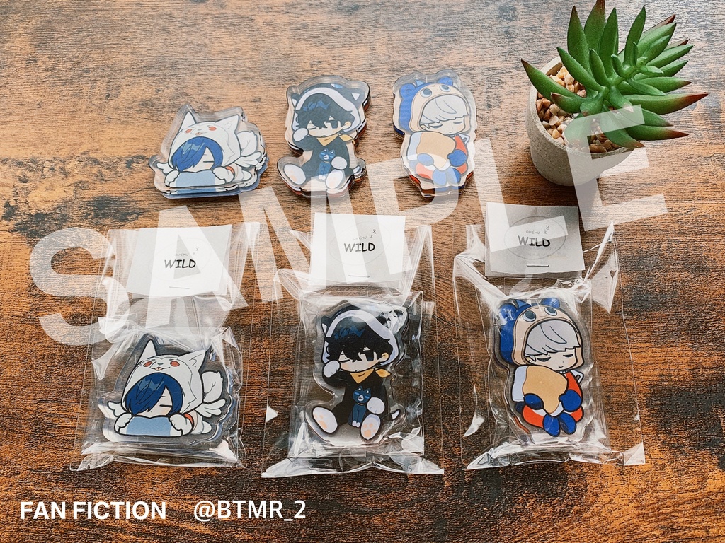 【おねむわいるどアクリルブロック】P4主人公