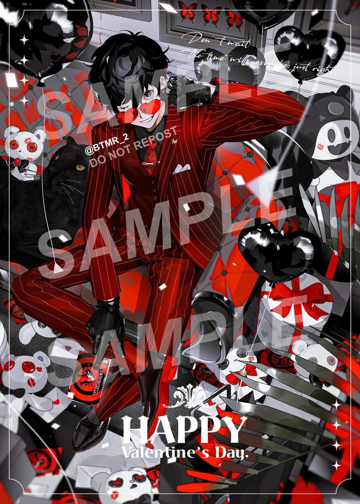 【 Restock 】 ♡×P5HERO特殊装丁2L判カードセット