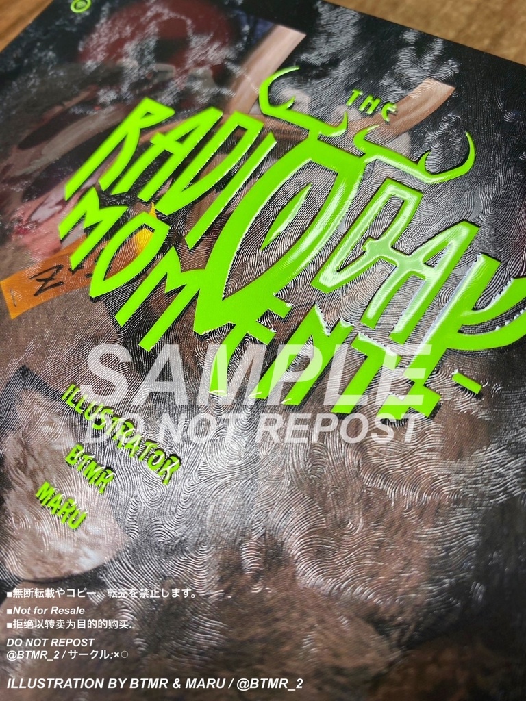 【HZBN】THE RADIO DAY MOMENT / Alastor Illustration book.