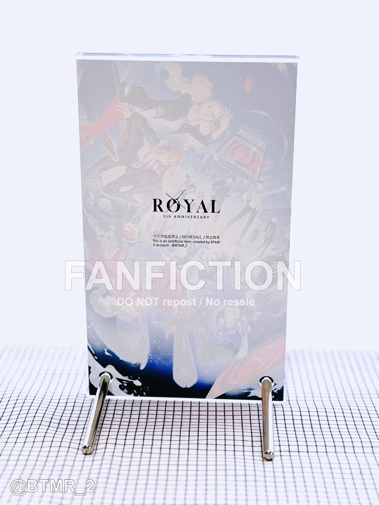 【 Restock 】ROYAL 5th Anniversary アクリルプレート