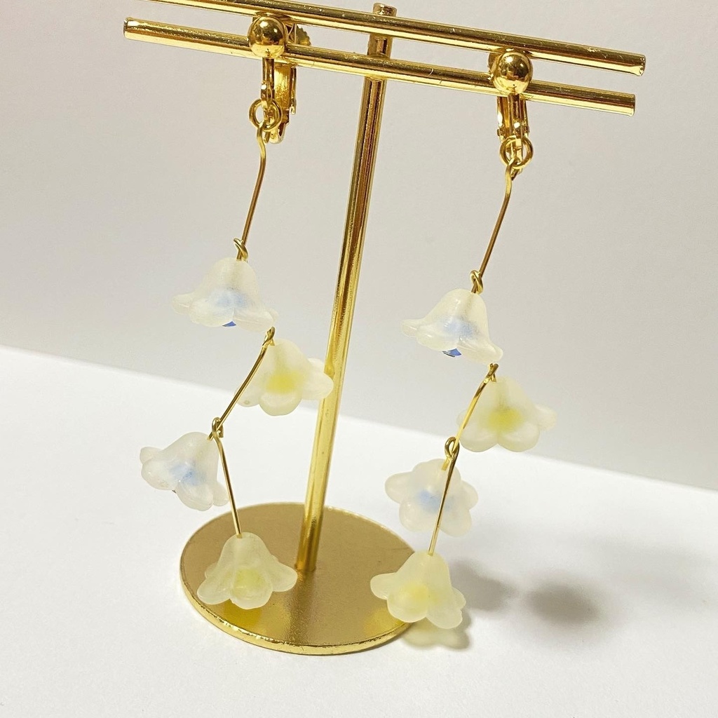 青×黄カラーイヤリング⑳