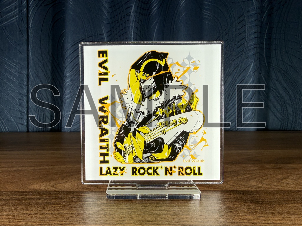 イラストアクリルスタンド「LAZY ROCK 'N' ROLL」