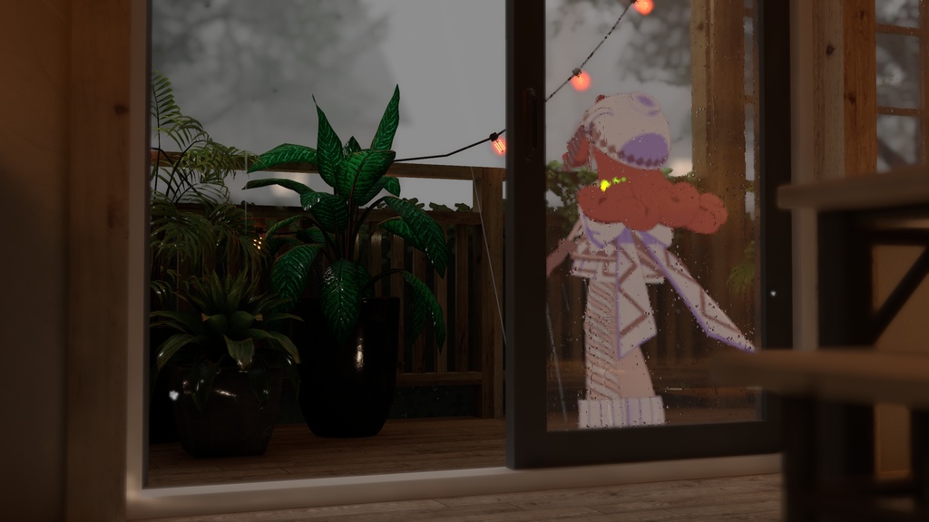 オリジナル3Dモデル「ルフナリア・ディンブラ」#段ボールでできた店_3D