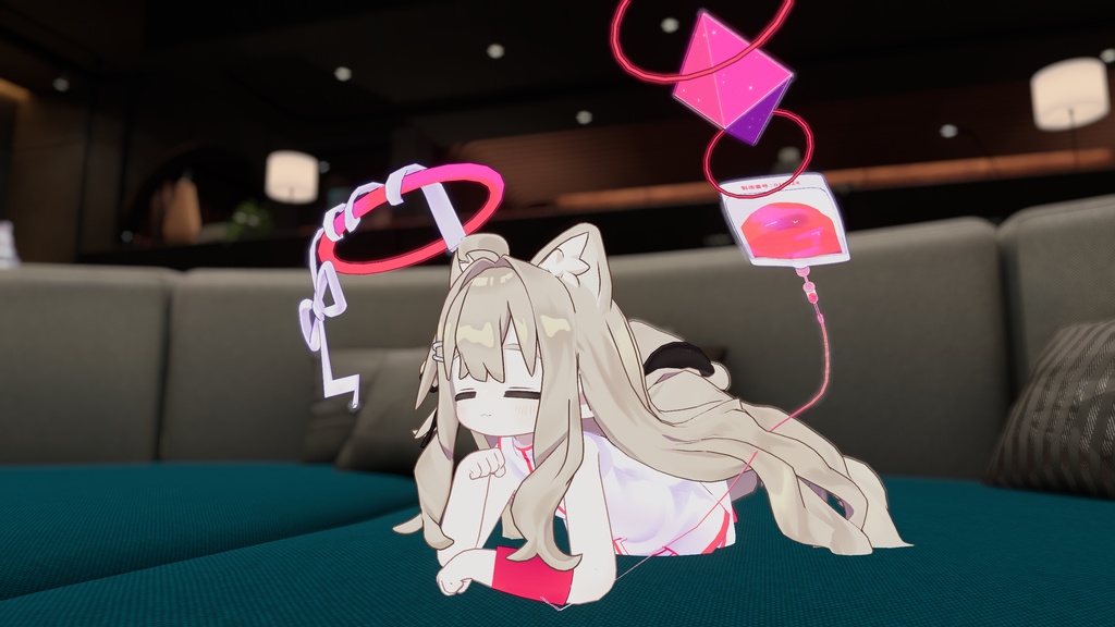 エナジードリンクナース衣装:まめふれんず&5アバター対応