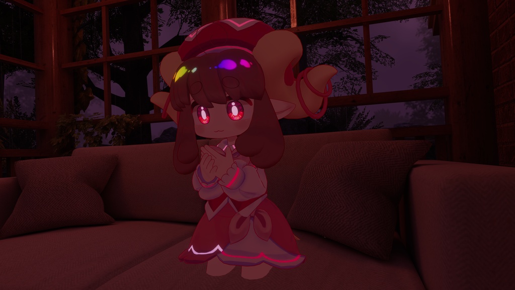 オリジナル3Dモデル「アリューゼル」#段ボールでできた店_3D