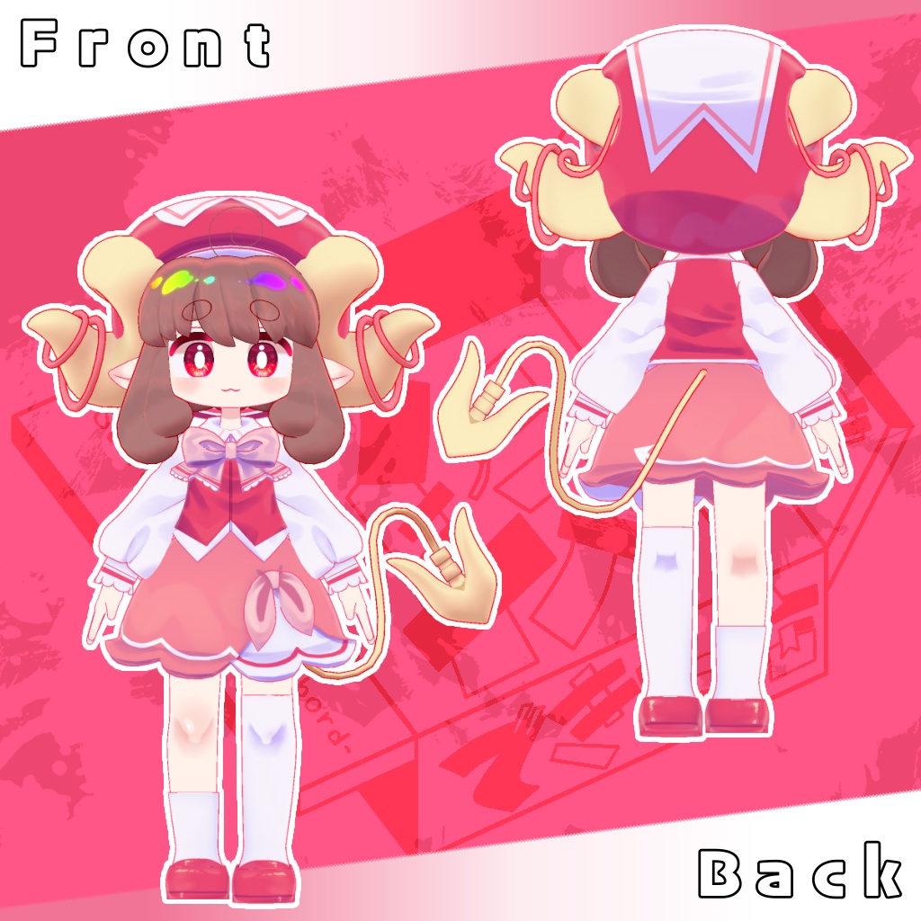 オリジナル3Dモデル「アリューゼル」#段ボールでできた店_3D