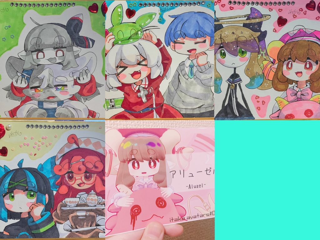 【2025春】段ボールでできた店の頒布グッズ