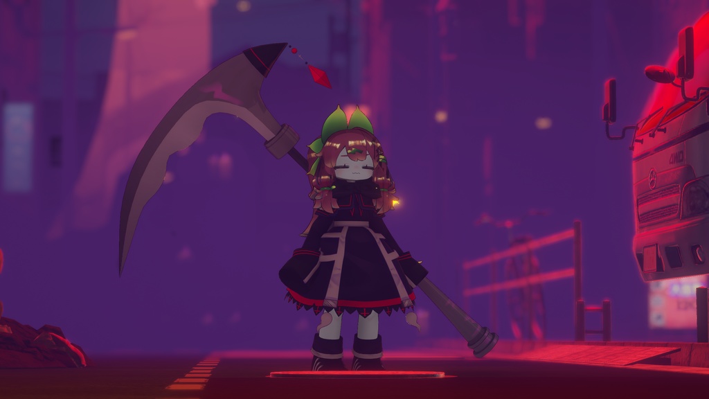 魂骸のリーパー:もちあくま・まめふれんずアバター対応