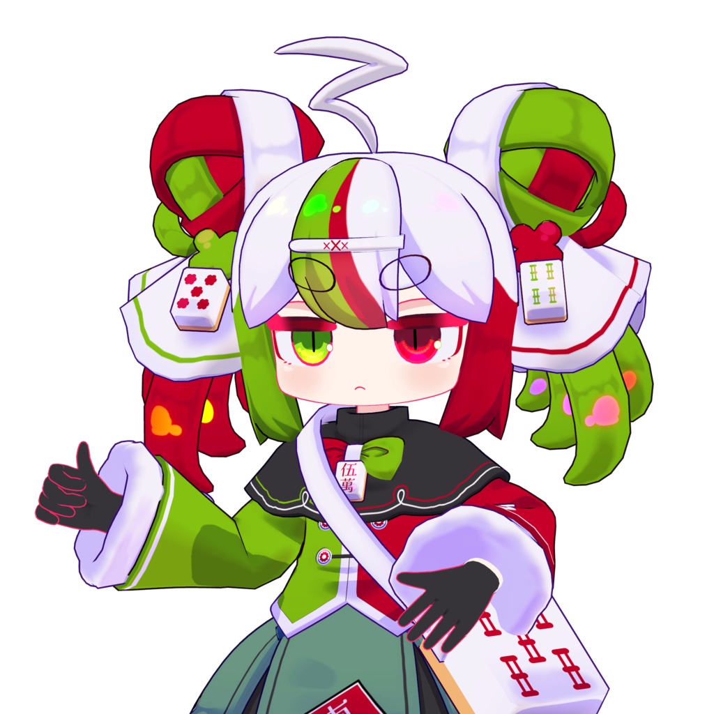 オリジナル3Dモデル「イーシャン」#段ボールでできた店_3D