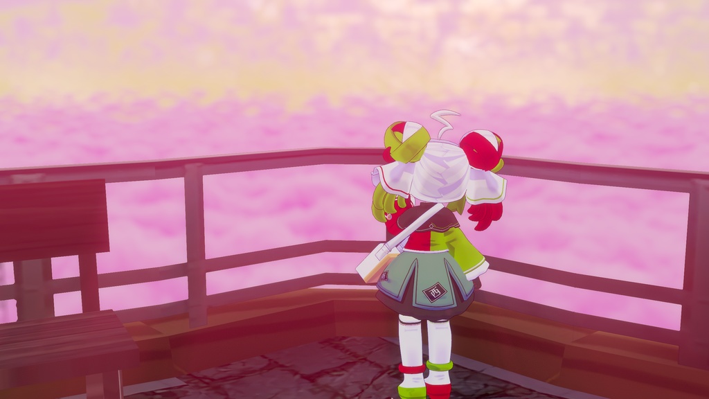 オリジナル3Dモデル「イーシャン」#段ボールでできた店_3D