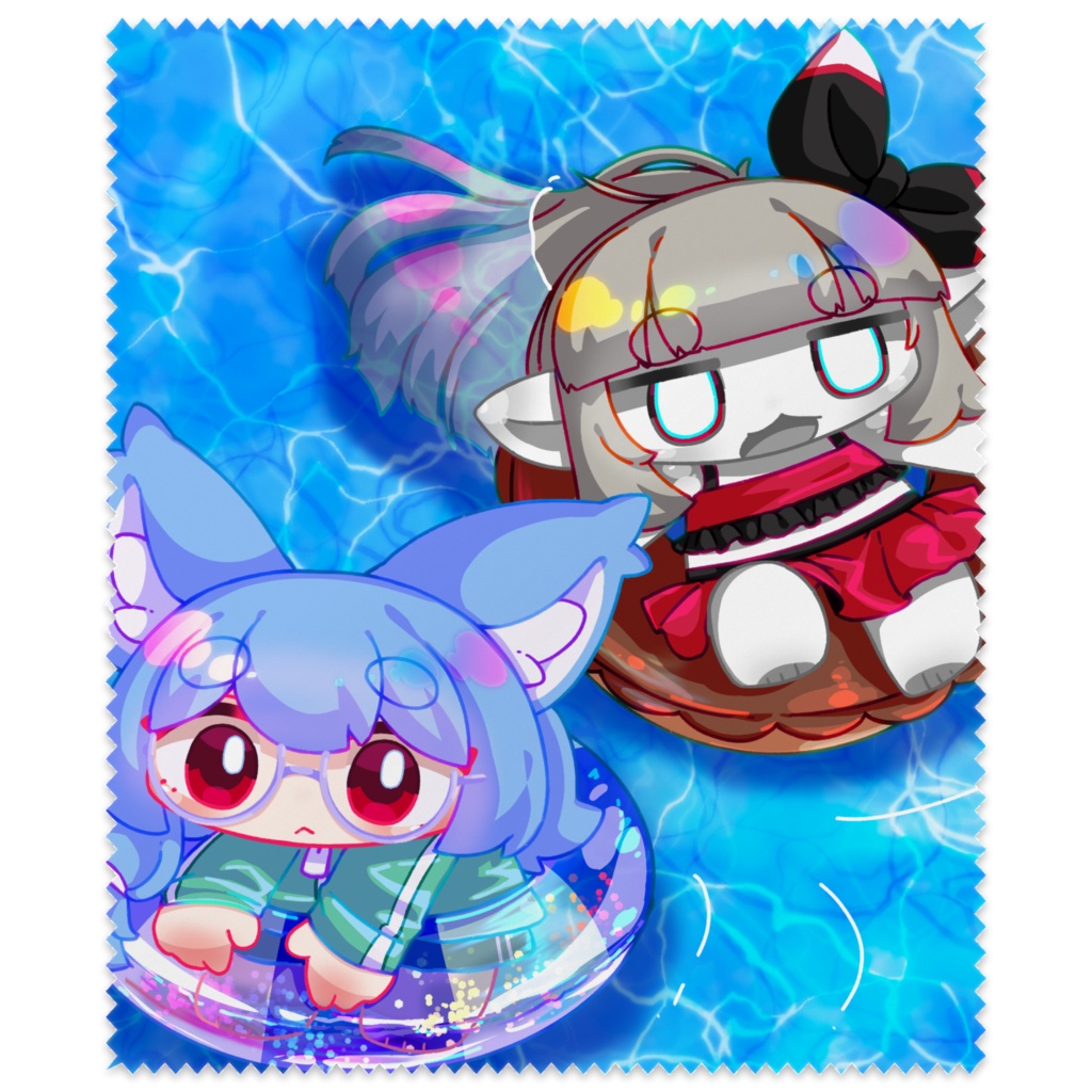 伊鷹アバターの眼鏡拭き【受注生産品】