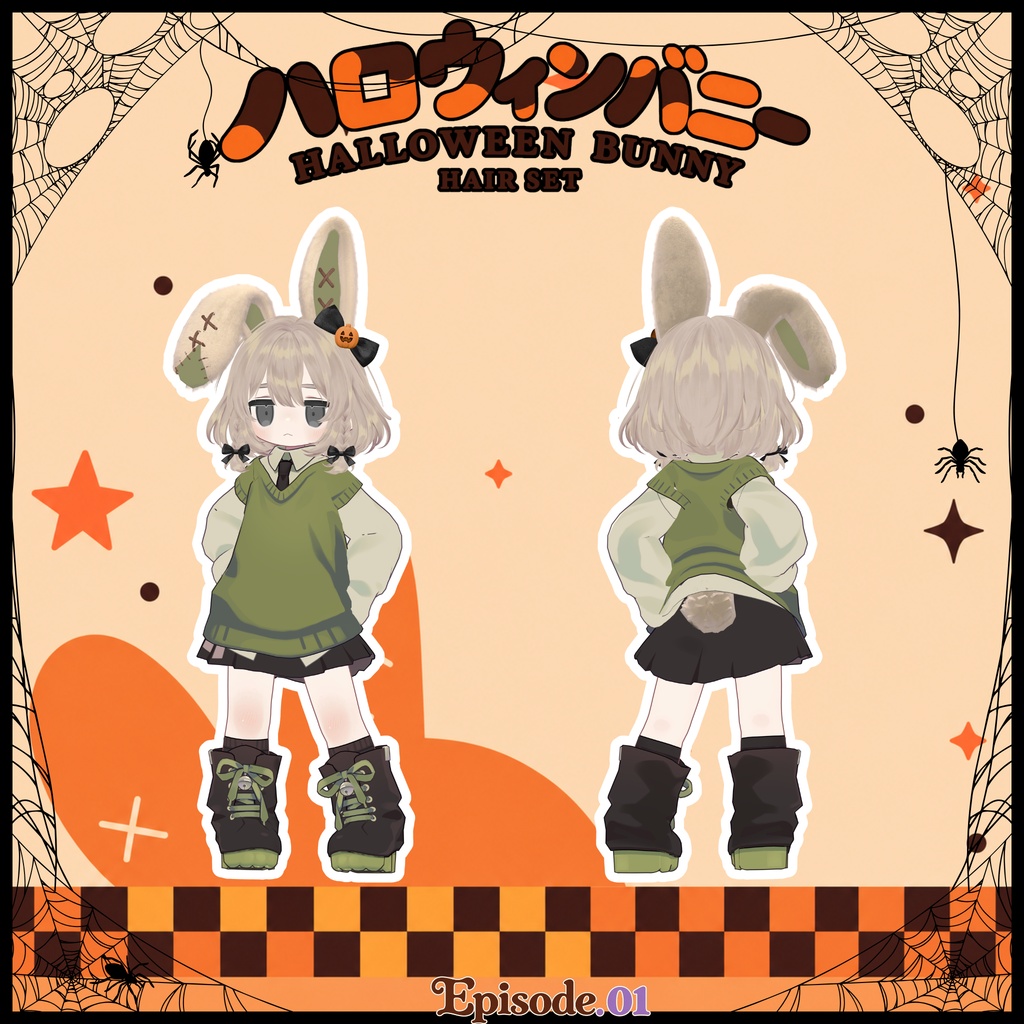 ãSALEãð§¡ Hair | Halloween Bunny ð§¡ For Kipfel