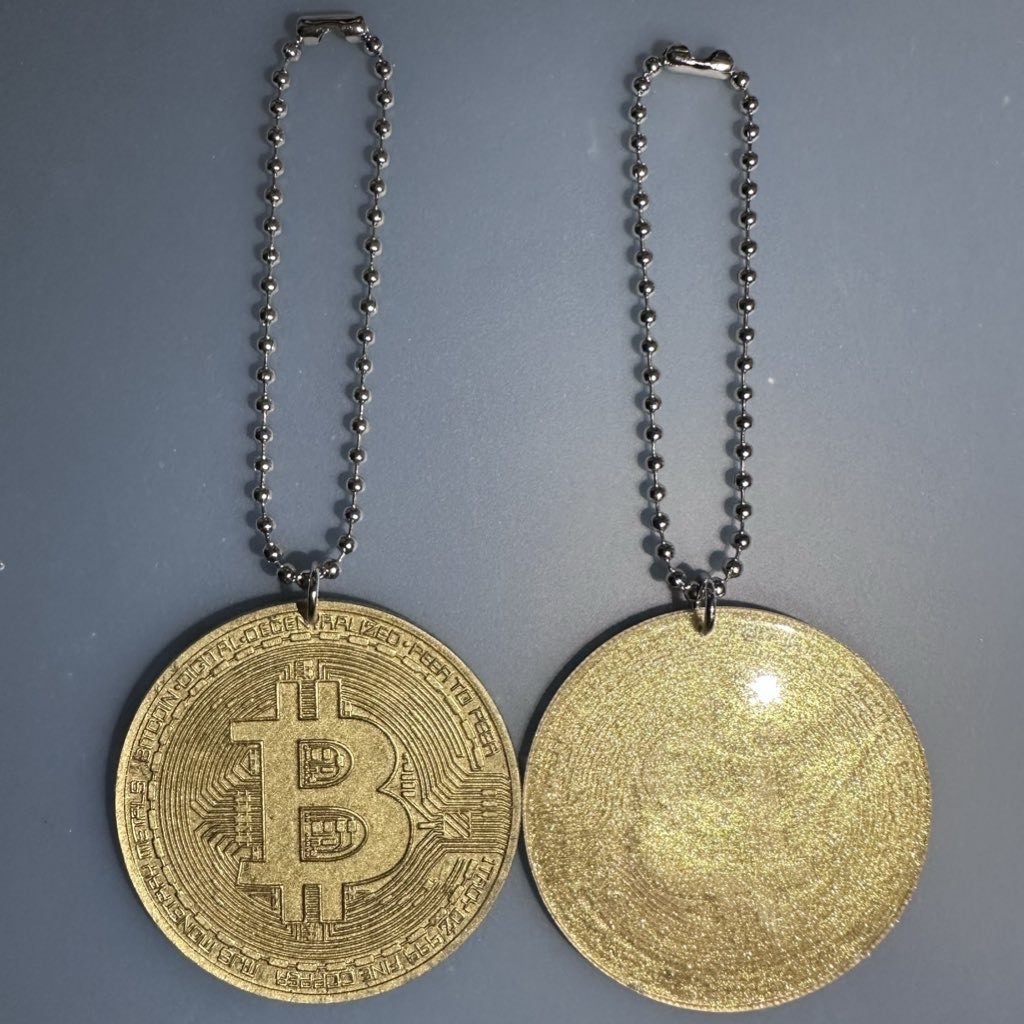 ビットコインキーホルダー