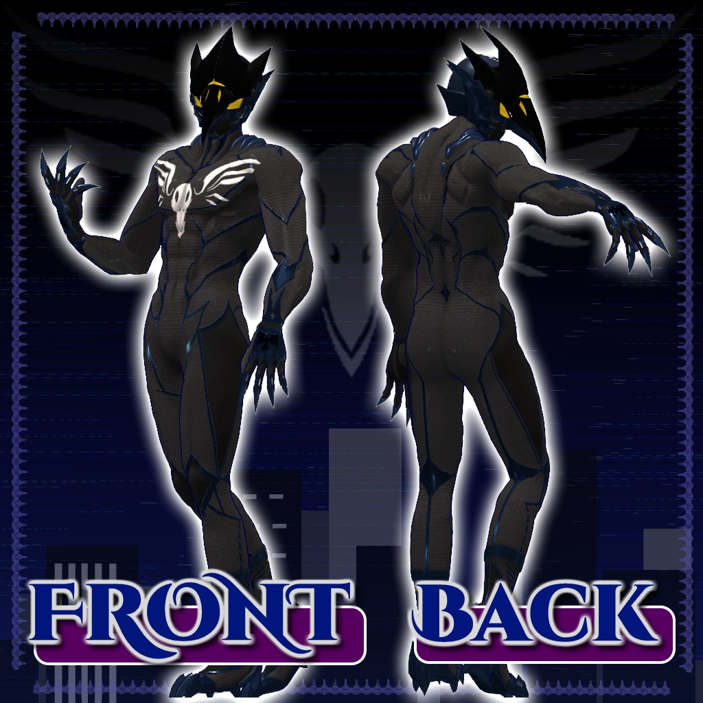 【オリジナル3Dモデル】アストゥート - 影街 九郎-