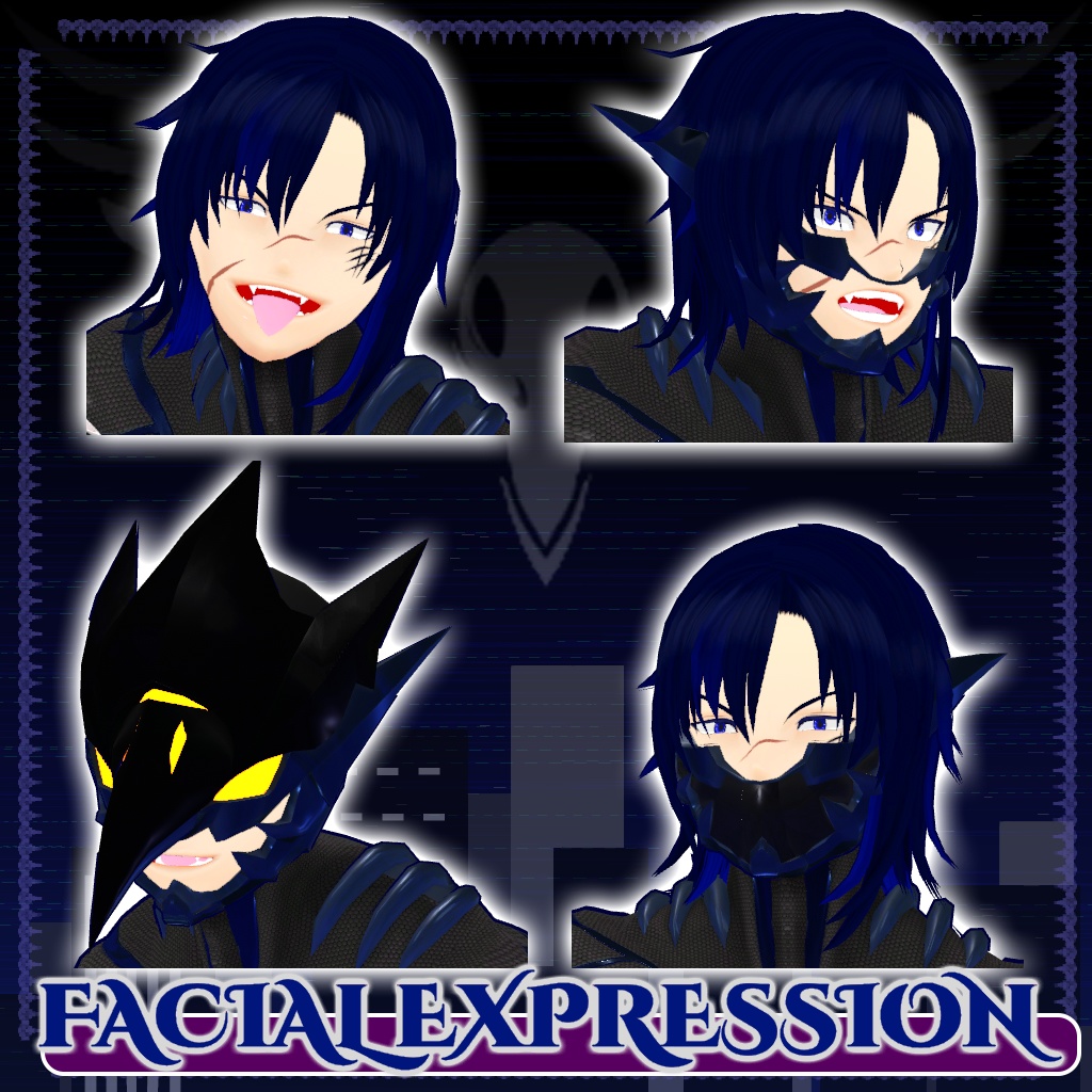 【オリジナル3Dモデル】アストゥート - 影街 九郎-