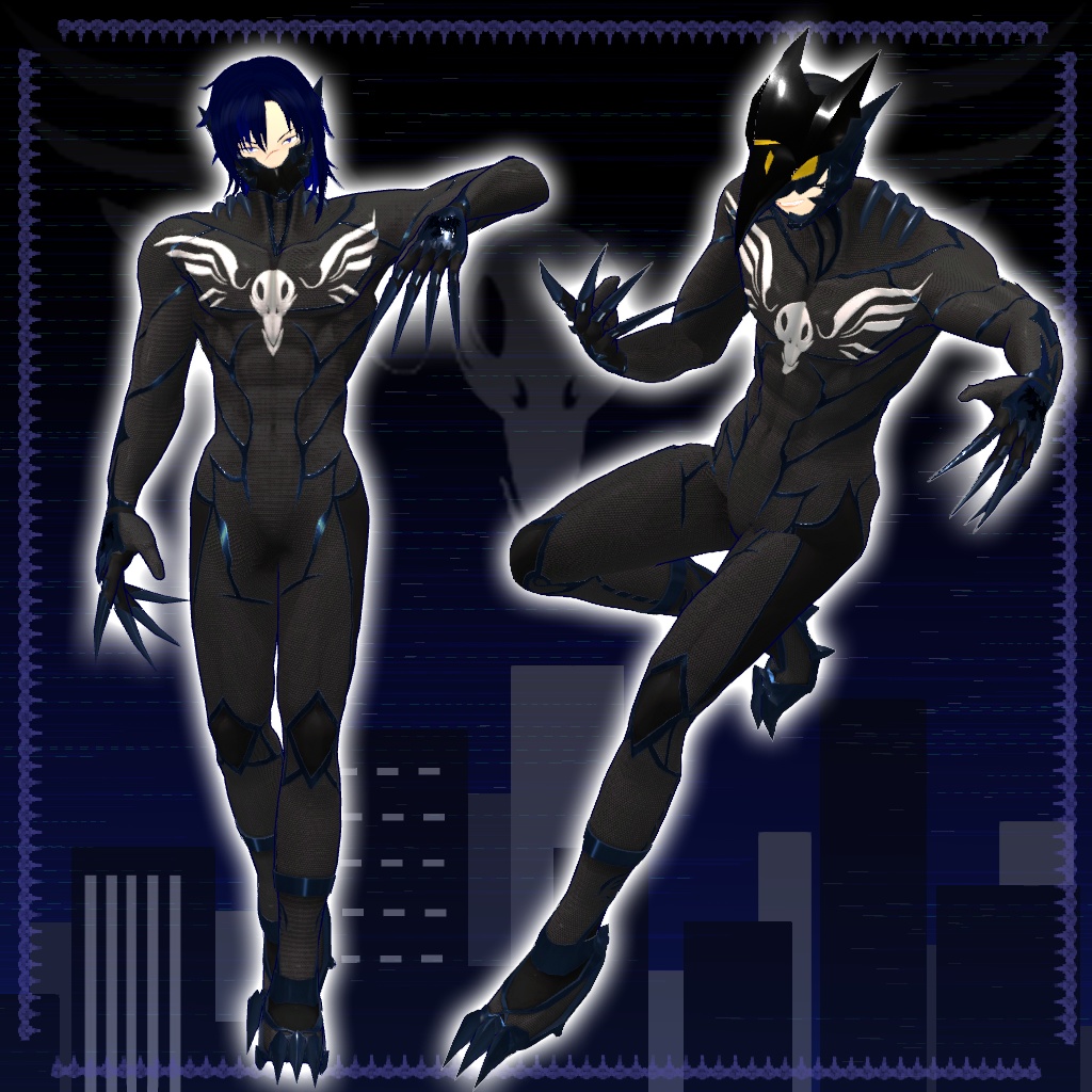 【オリジナル3Dモデル】アストゥート - 影街 九郎-