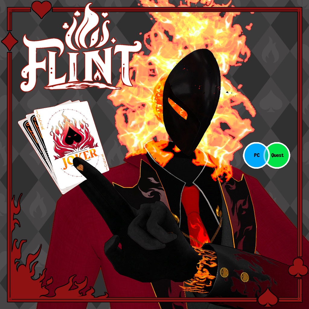 【VRC対応3Dアバター】-Flint- 《フリント》