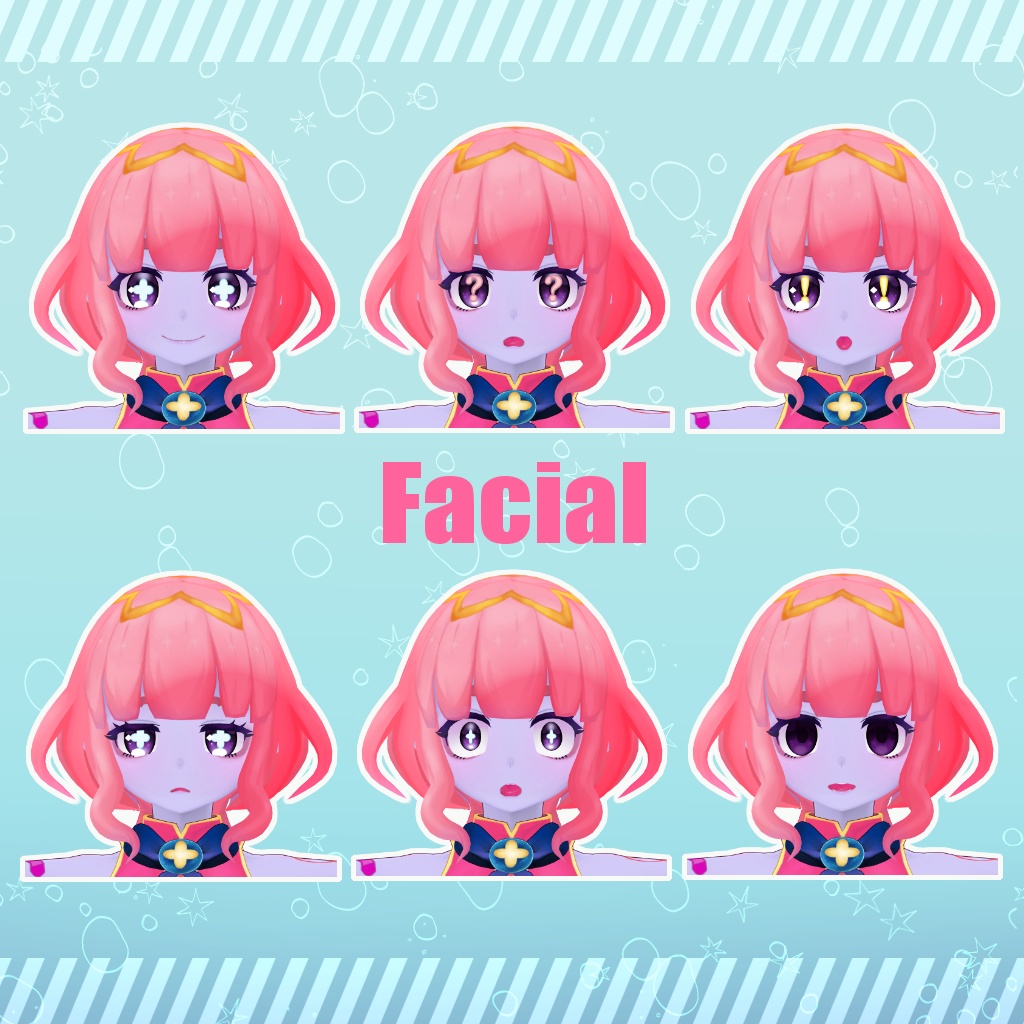 【オリジナル3Dモデル】くらげ娘 - びぜん-